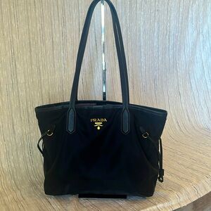 Prada Nylon Tote with Saffiano leather trim